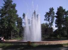 Один из первых фонтанов Алматы, расположен возле старого дома Правительства
