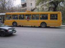 Новый троллейбус алматинской сборки (СП с Чехией, "Шкода")