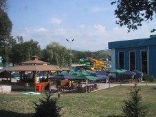 Новый аквапарк на месте верхнего озера в парке культуры и отдыха